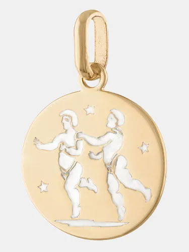 14k Zodiac Pendant
