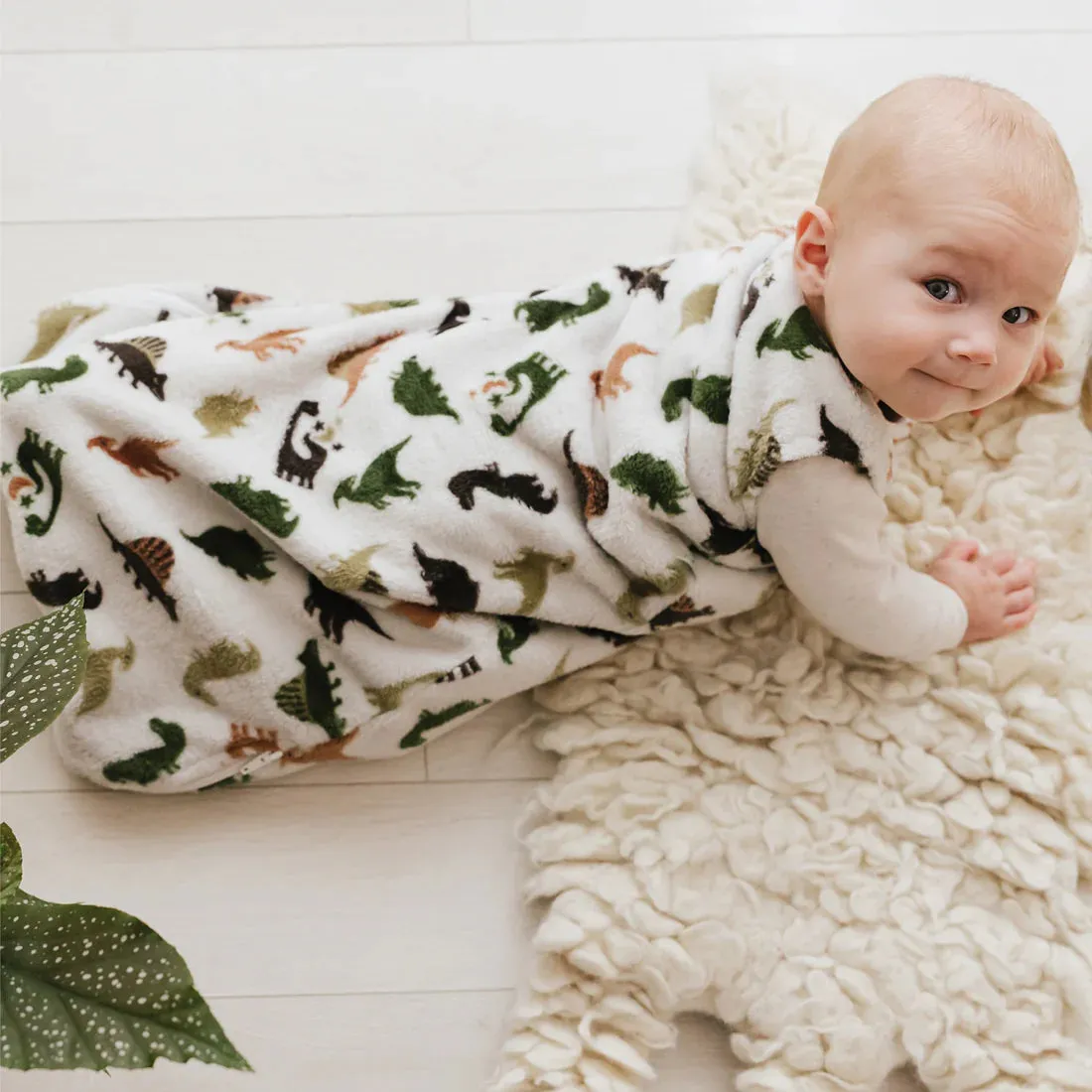 1.5TOG Plush Sleep Bag - Dino