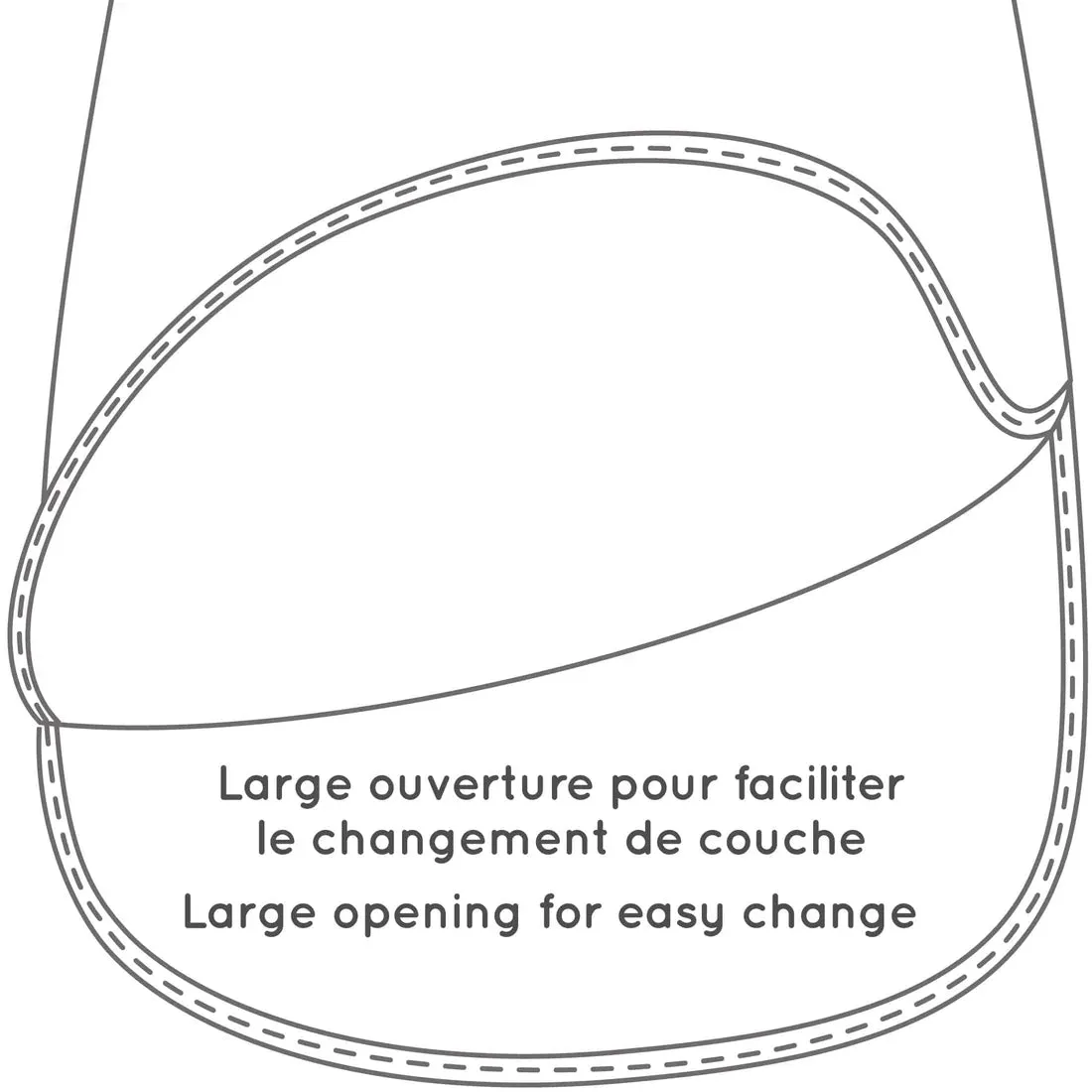 1.5TOG Plush Sleep Bag - Dino