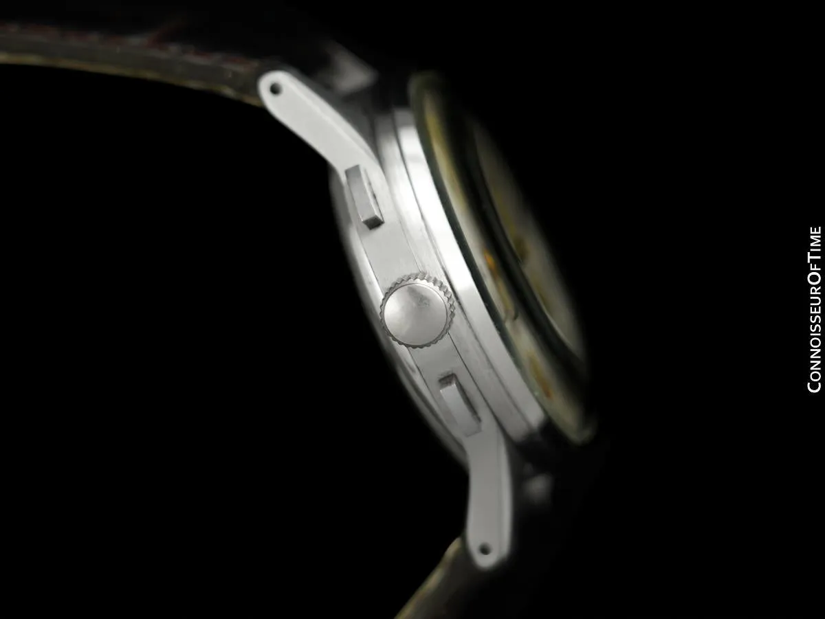 1950's Aristo Vintage Triple Calendar Chronograph, Stainless Steel - The Chronodato with Moonphase
