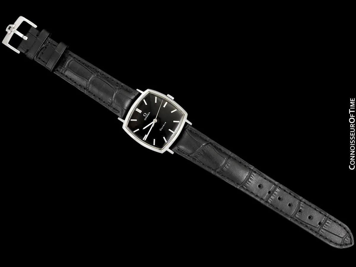 1971 Omega Geneve Vintage Mens Handwound Watch - Stainless Steel
