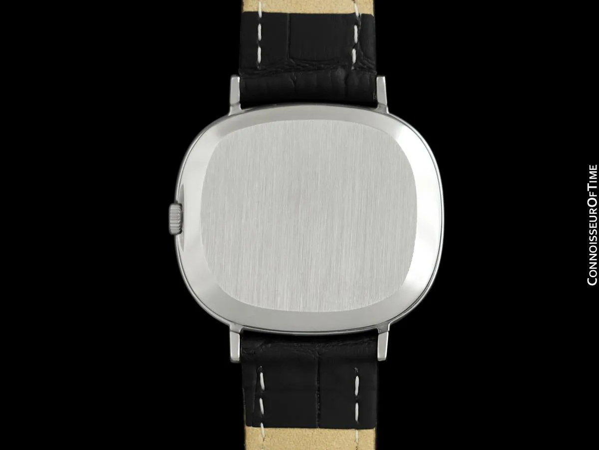 1974 Omega Vintage De Ville Mens Full Size Automatic "TV Shaped" Watch - Stainless Steel