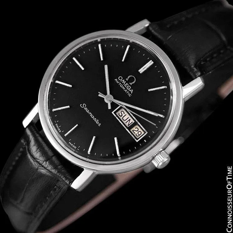 1978 Omega Seamaster Mens Watch, Automatic, Quick-Set Day & Date - Stainless Steel