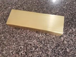 1" x 2" Rectangular Metal Rod, 4' Length