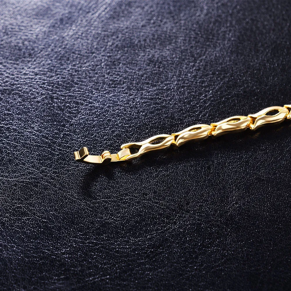 2021 Wholesale Brass Hit Fashion Design Gold Jewelry Bracelet