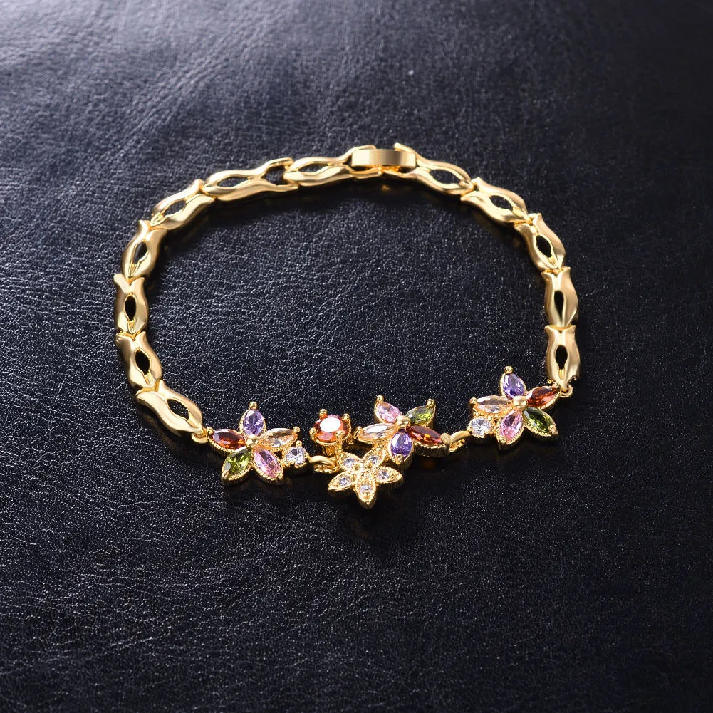 2021 Wholesale Brass Hit Fashion Design Gold Jewelry Bracelet