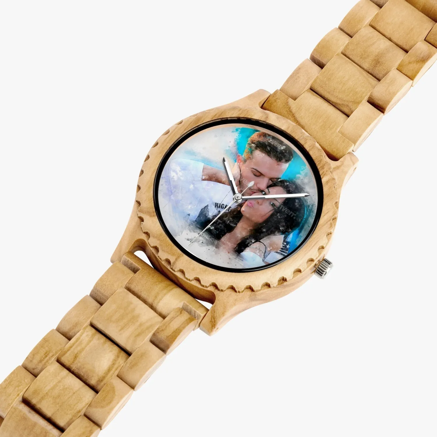 206. Italian Olive Lumber Wooden Watch
