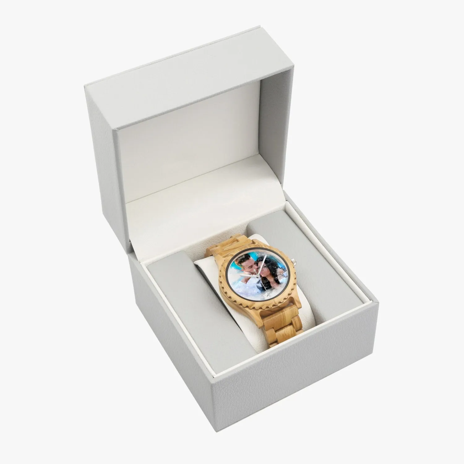 206. Italian Olive Lumber Wooden Watch