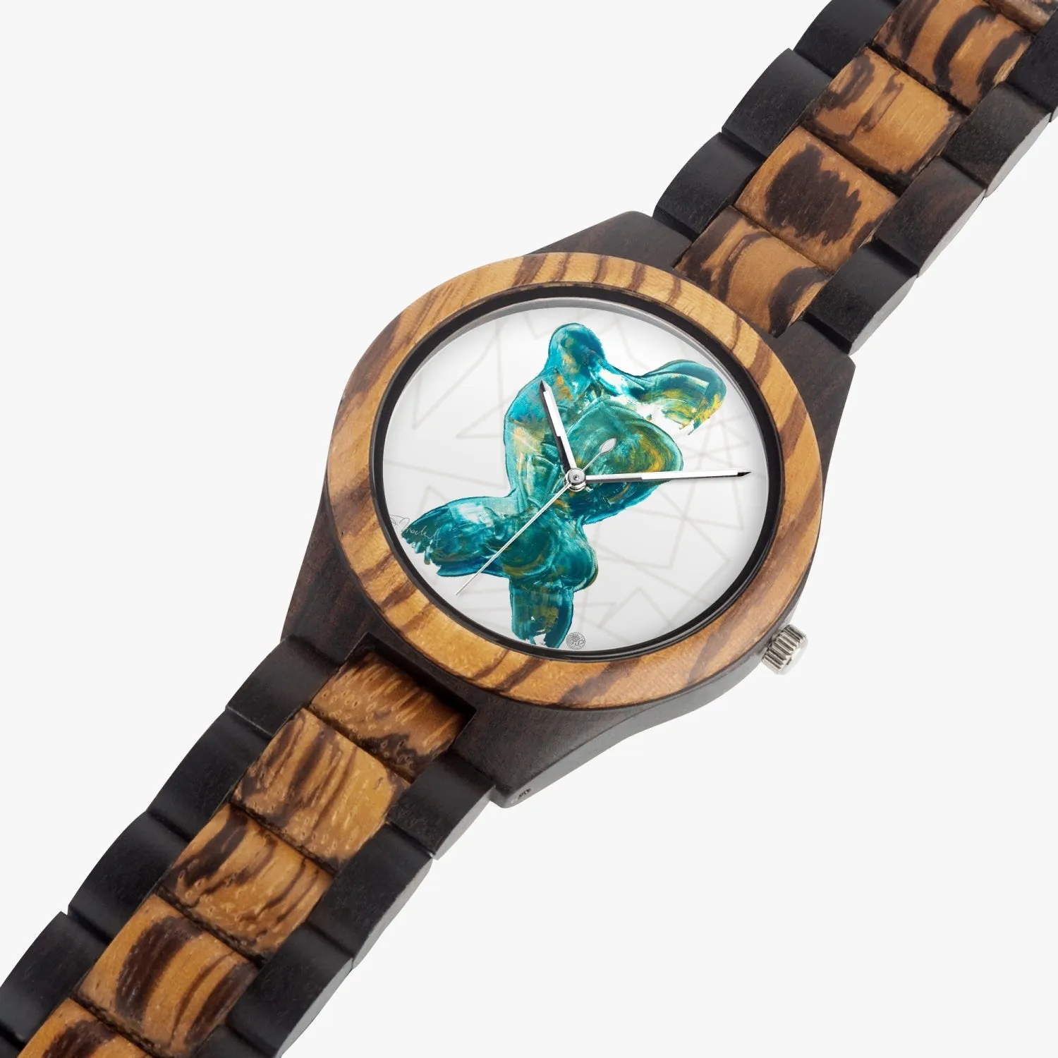 207. Indian Ebony Wooden Watch
