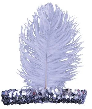 20S Headband Silver  Costume Accessories