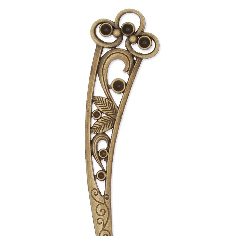 28.5x148mm Antique Bronze Hair Stick,figure,Metal Hair Stick, Hair Accessories,Hair Sticks Hairpin,10PCS/lot