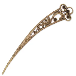 28.5x148mm Antique Bronze Hair Stick,figure,Metal Hair Stick, Hair Accessories,Hair Sticks Hairpin,10PCS/lot