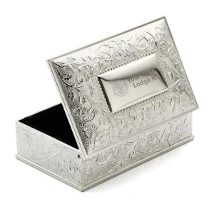 32nd Degree Scottish Rite Jewelry Box - Wings Down Black Velvet Lining