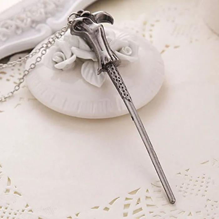 4-Pack : Magic Wand Necklace and Keychain