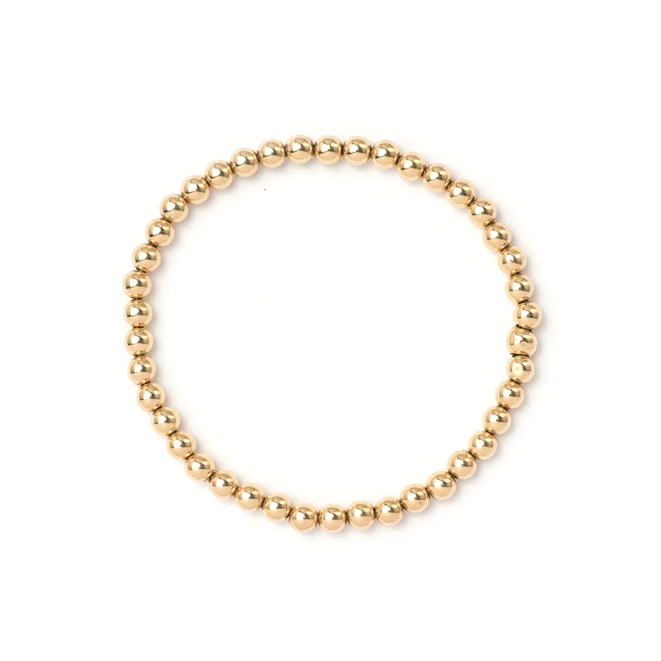 4mm Gold Bracelet