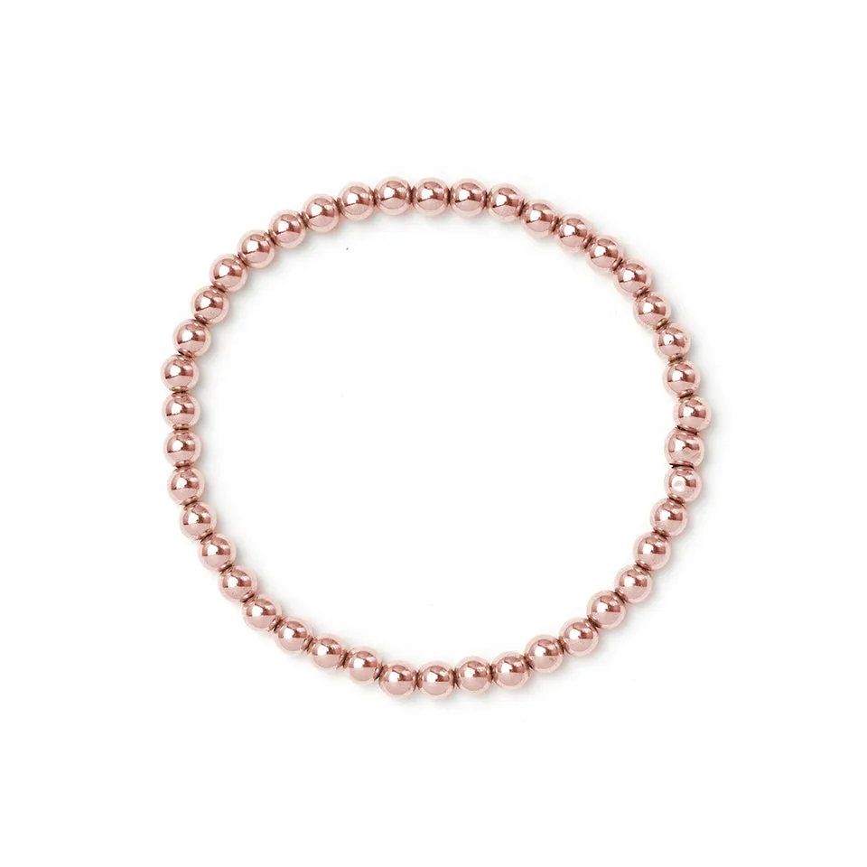 4mm Rose Gold Bracelet