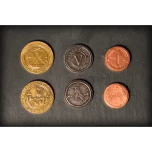 50 Metal Medieval Coins