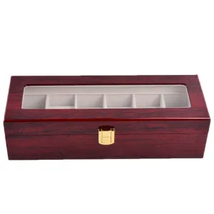 6 Slot Watch Display Case Organizer