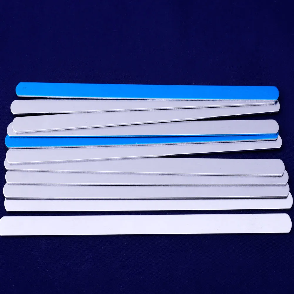About 6"*3/8" tibetara®  Aluminum stamping blank Custom Bracelet metal Jewelry 5pcs 18 Gauges 10169052
