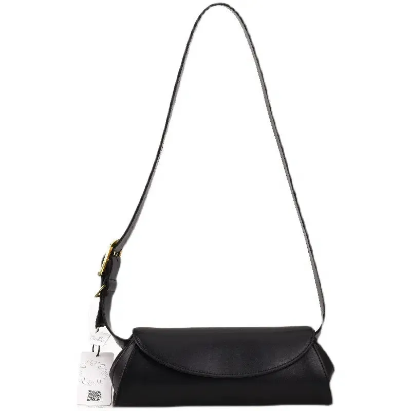 Adjustable Strap Leather Shoulder Bag