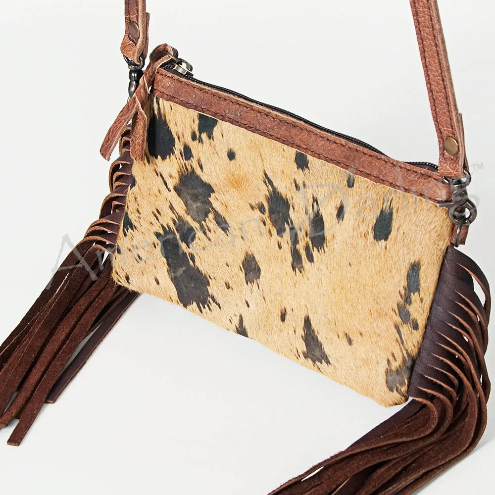 American Darling Small Crossbody Messenger Bag ADBGS142BRAC2FRNG