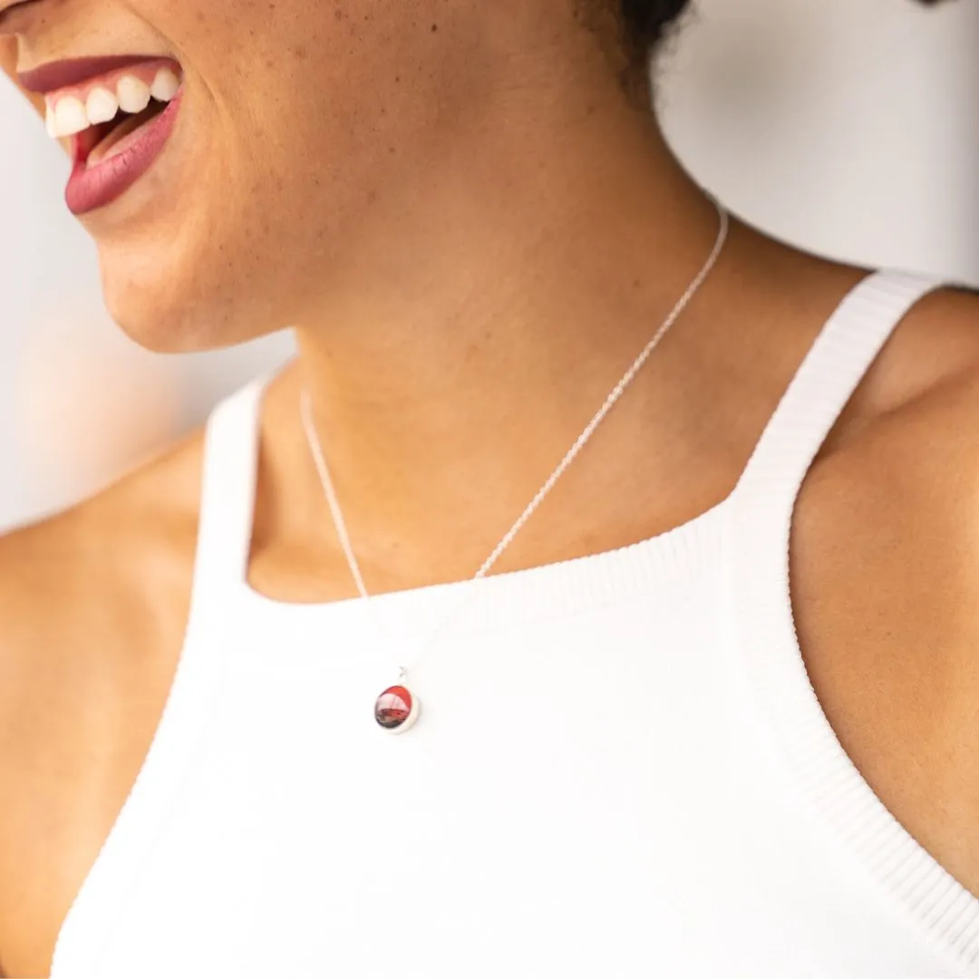 Amy Necklace | Silver