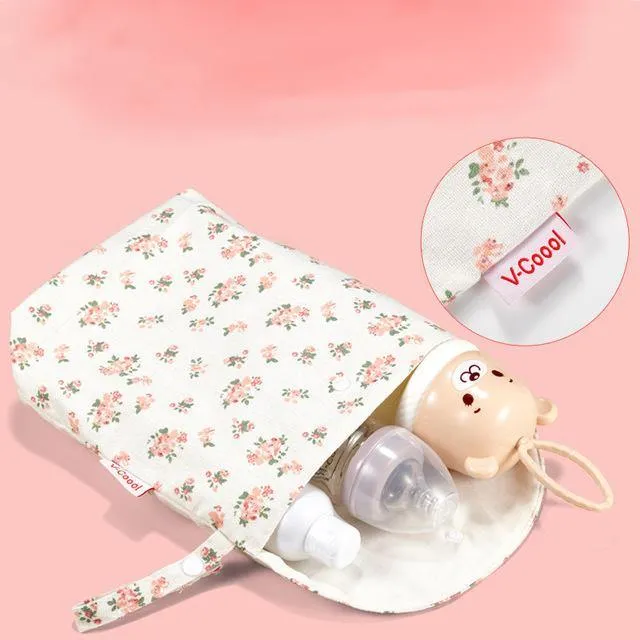 Baby Diaper Bags Maternity Bag Waterproof Wet Cloth Diaper Backpack Reusable Diaper Cover Dry Wet Bag for mom baby care