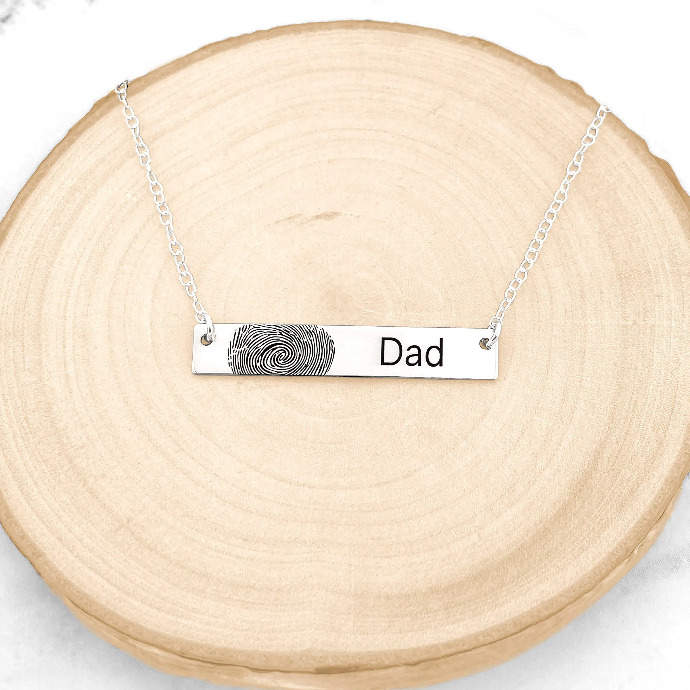 Baby Fingerprint Necklace