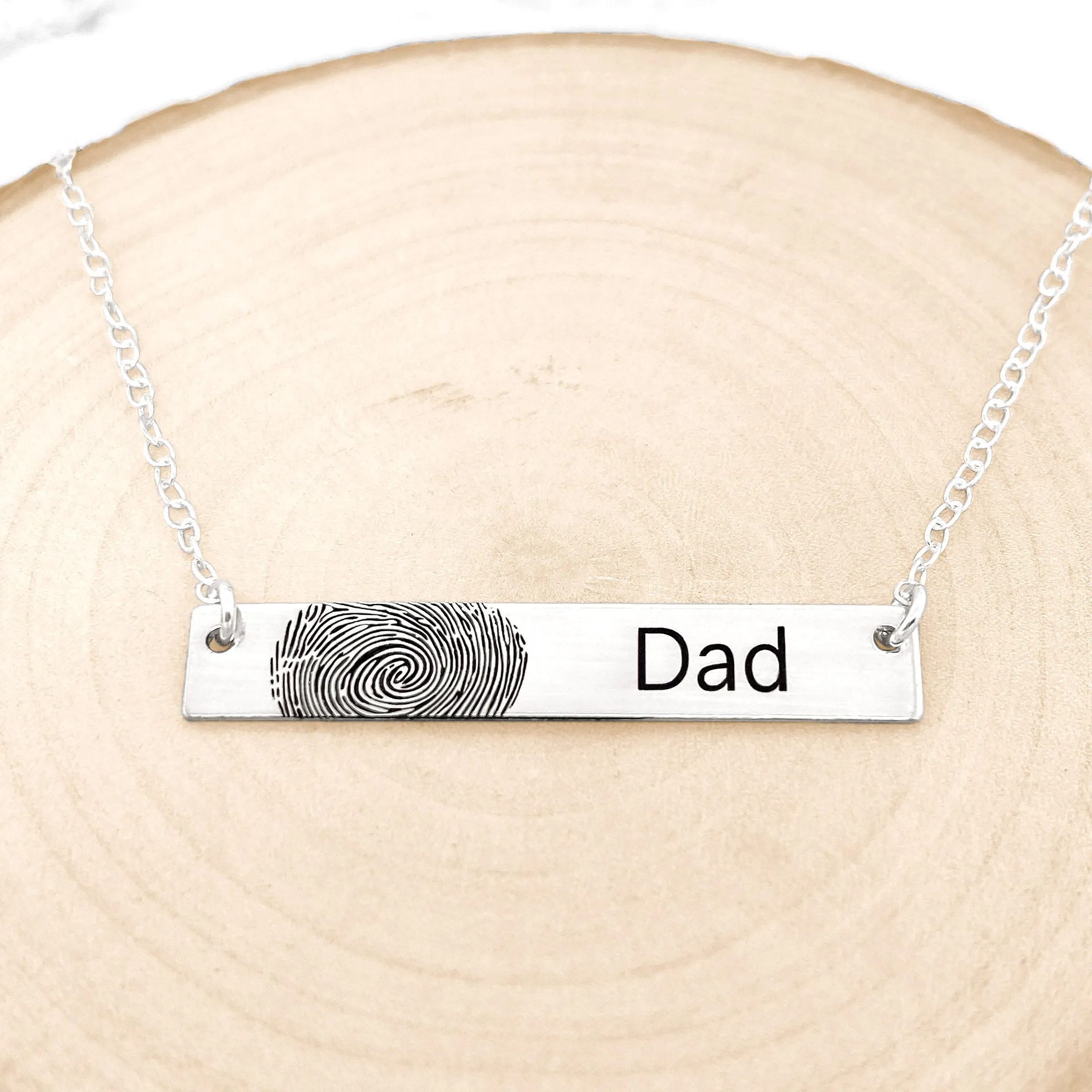 Baby Fingerprint Necklace
