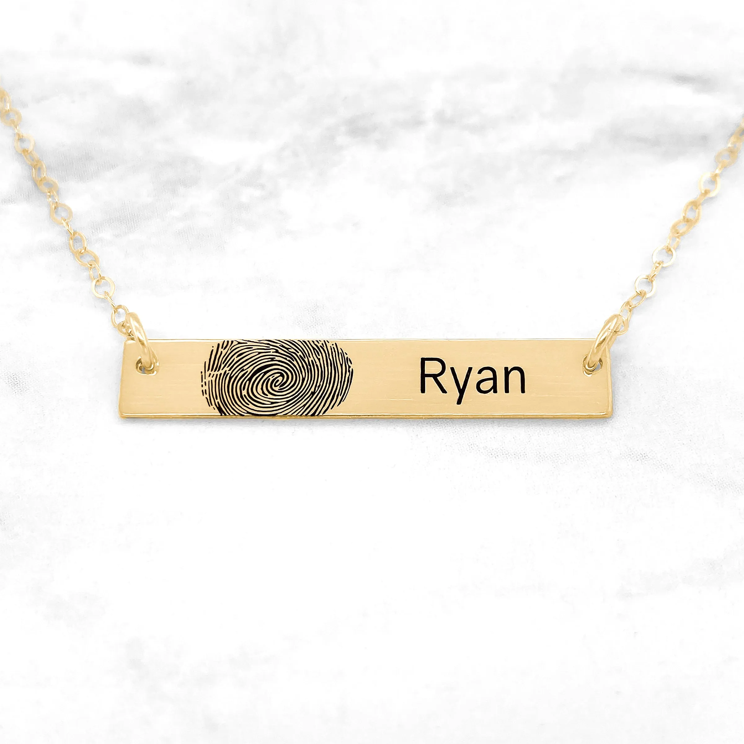 Baby Fingerprint Necklace