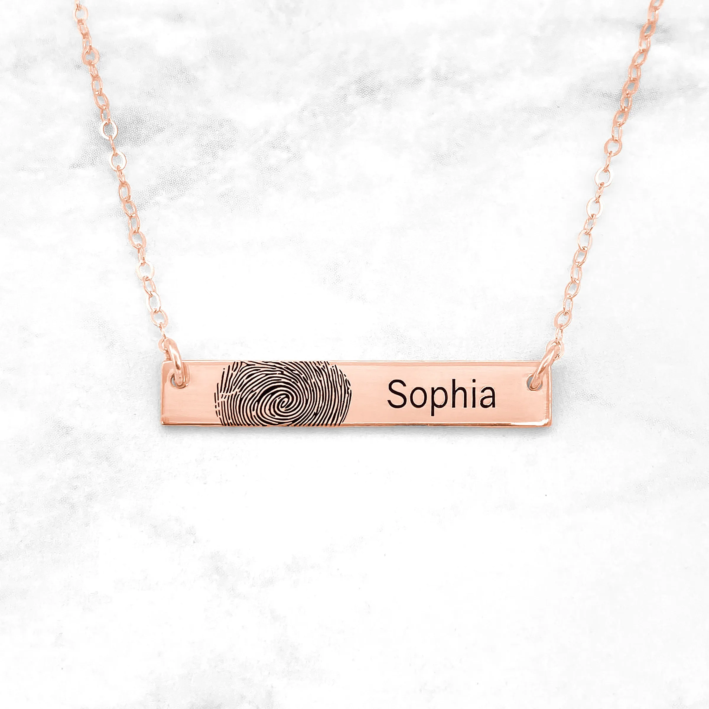 Baby Fingerprint Necklace