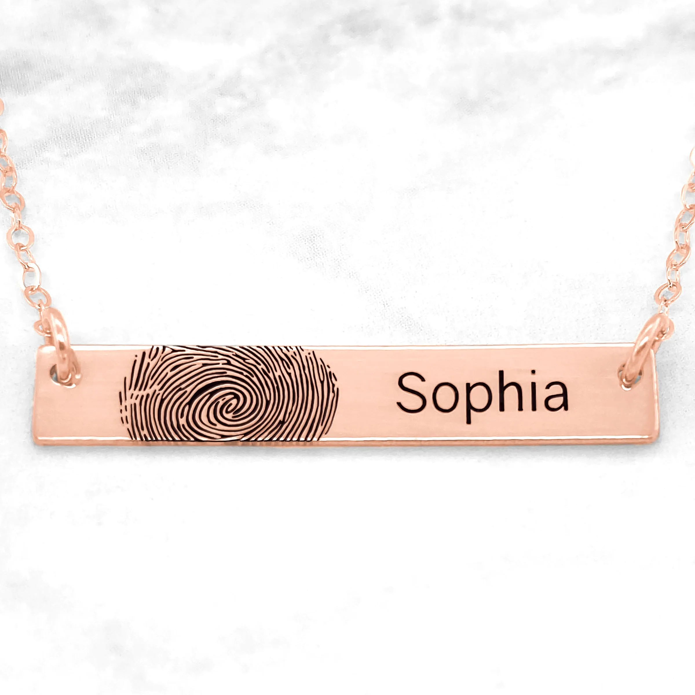 Baby Fingerprint Necklace