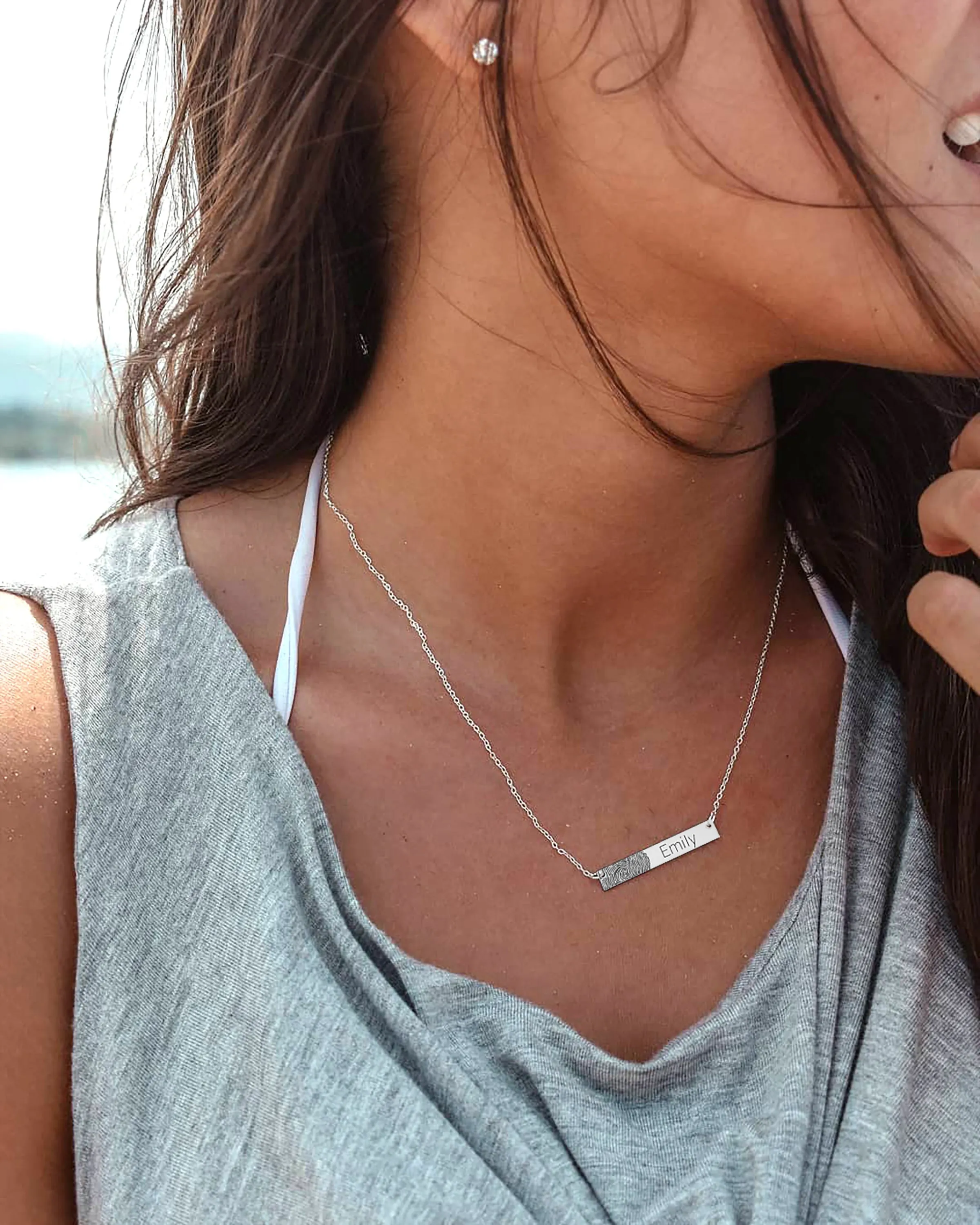 Baby Fingerprint Necklace