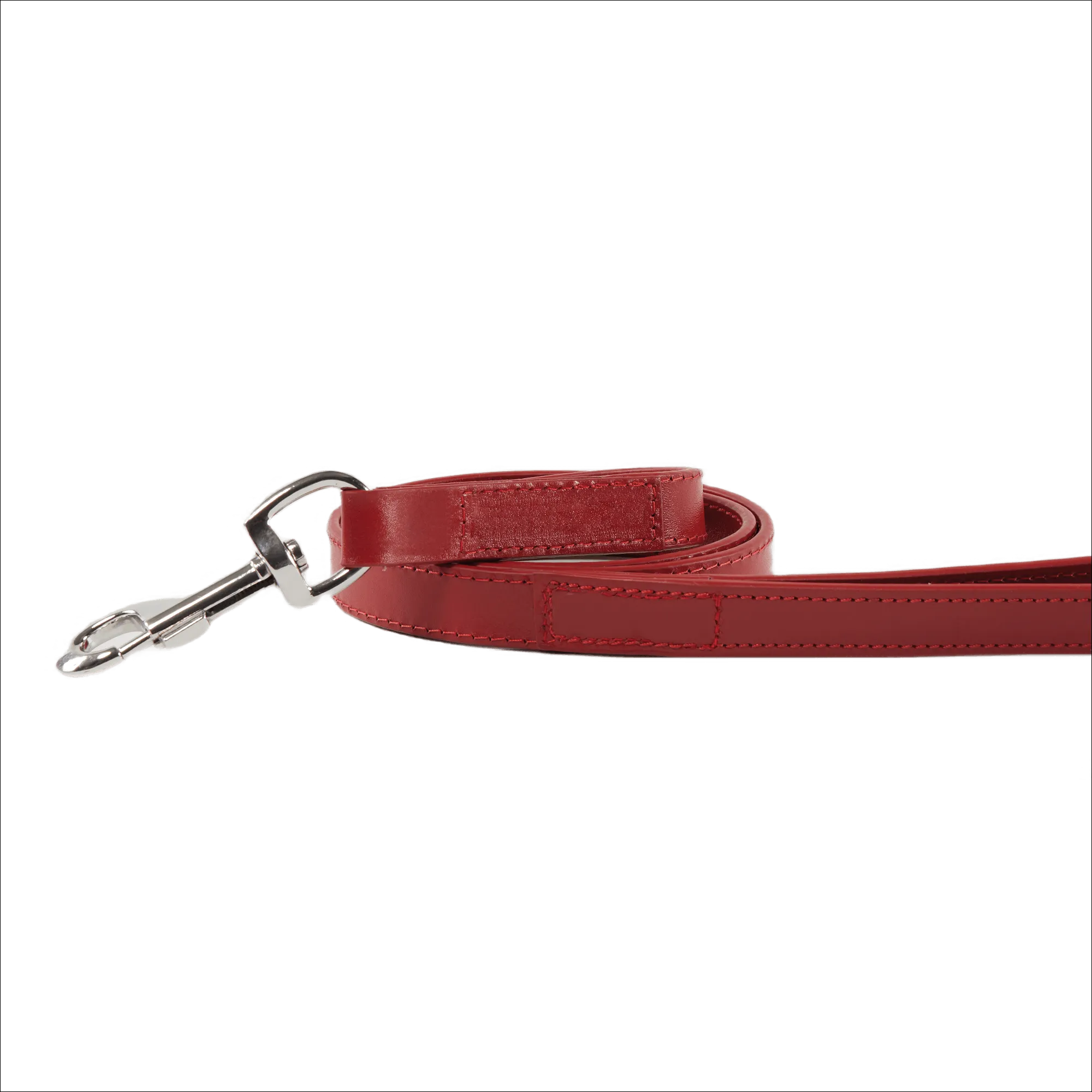 Baker & Bray Sustainable Designer Leather Dog Lead | Rose