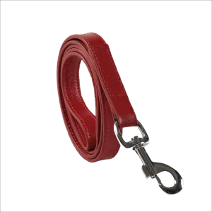 Baker & Bray Sustainable Designer Leather Dog Lead | Rose