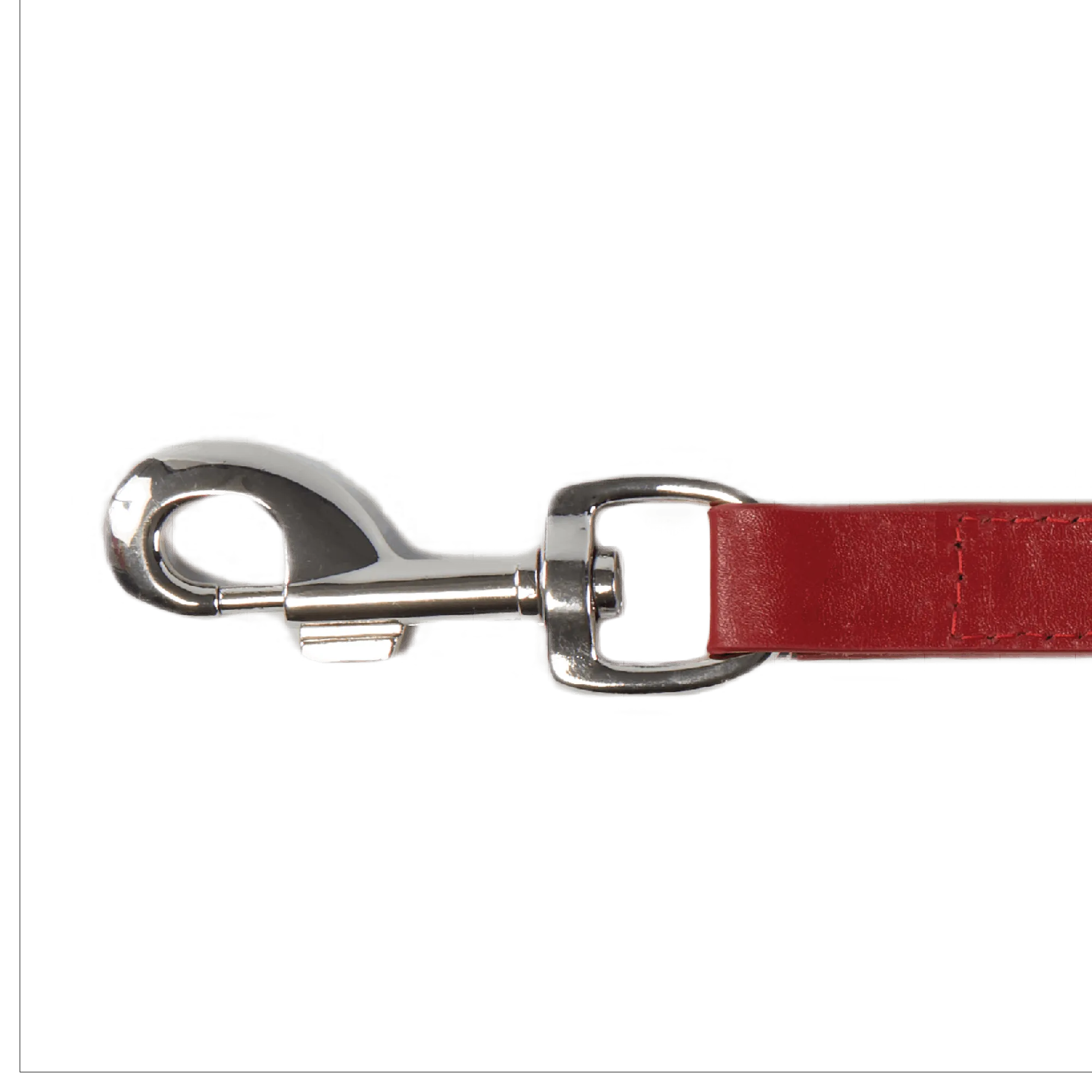 Baker & Bray Sustainable Designer Leather Dog Lead | Rose