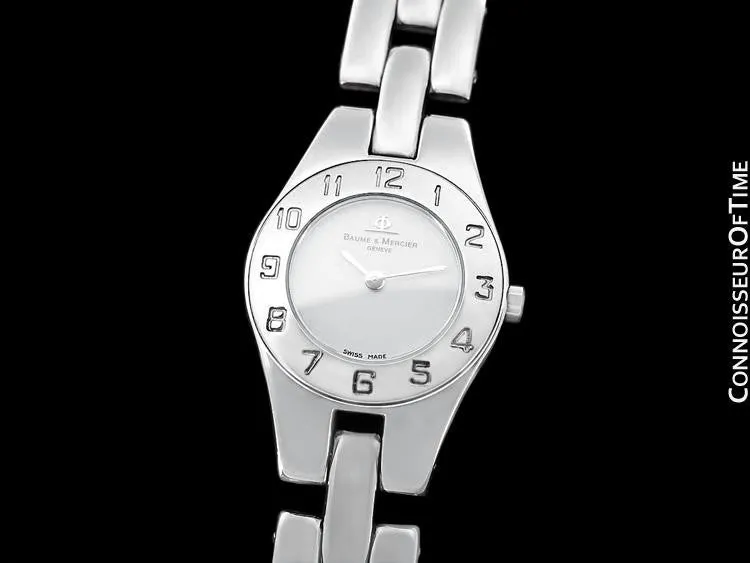 Baume & Mercier Ladies Linea Watch - Stainless Steel