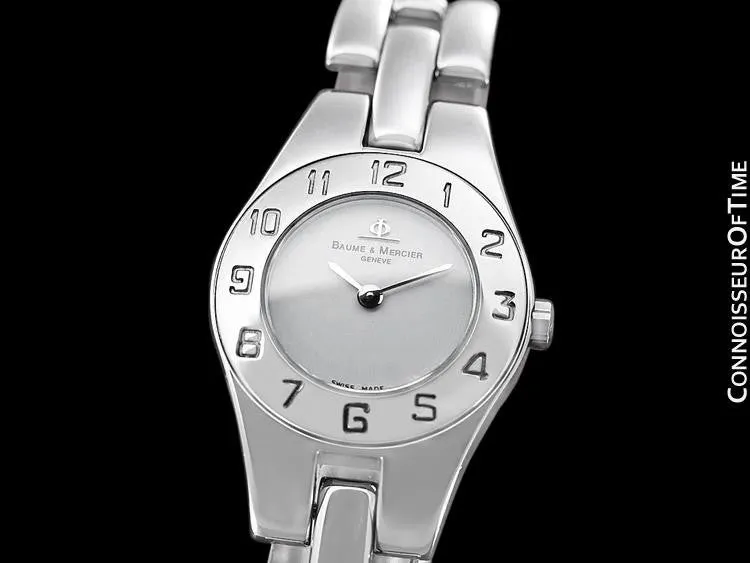 Baume & Mercier Ladies Linea Watch - Stainless Steel