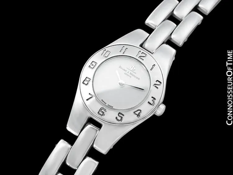 Baume & Mercier Ladies Linea Watch - Stainless Steel