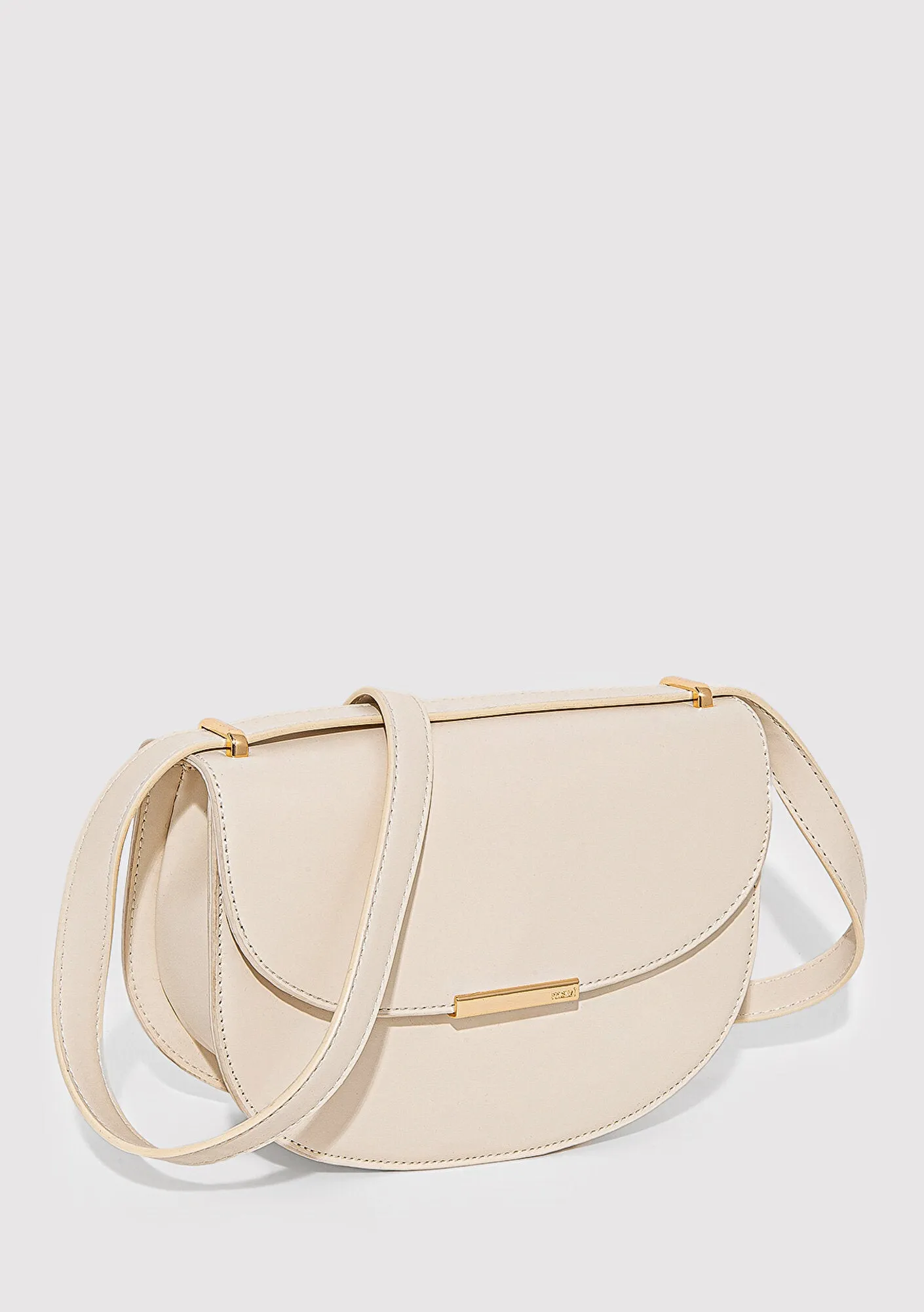 Beige Messenger Bag