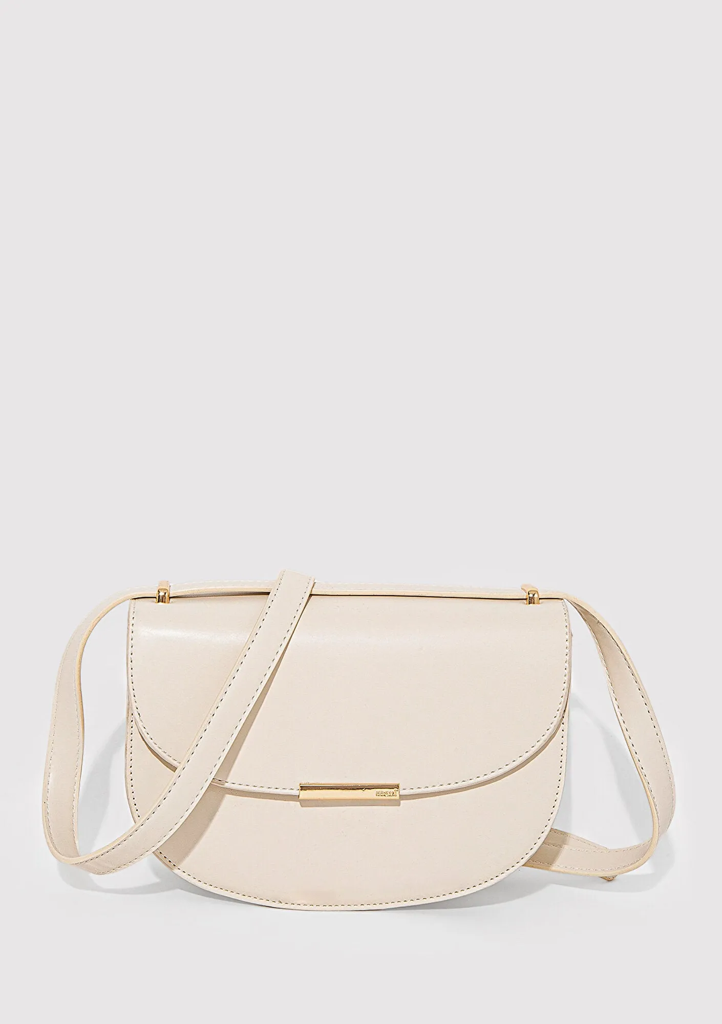 Beige Messenger Bag