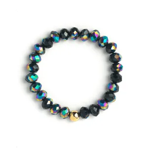 Black Iridescent Bracelet