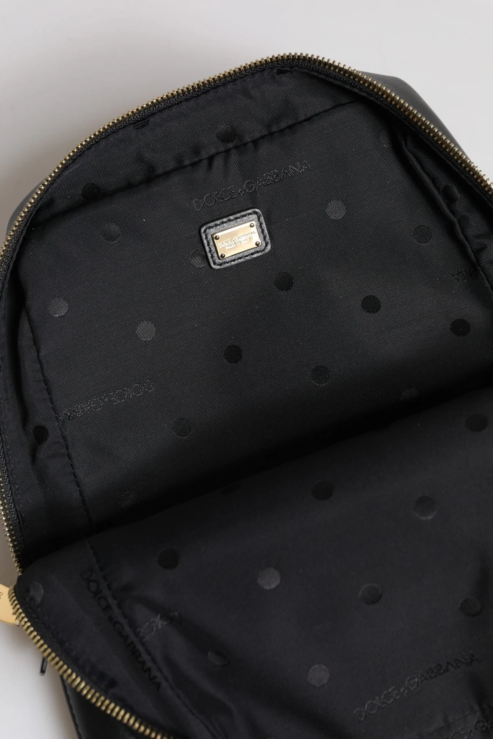 Black Logo Leather Belt Waist Shoulder Men Crossbody Bag