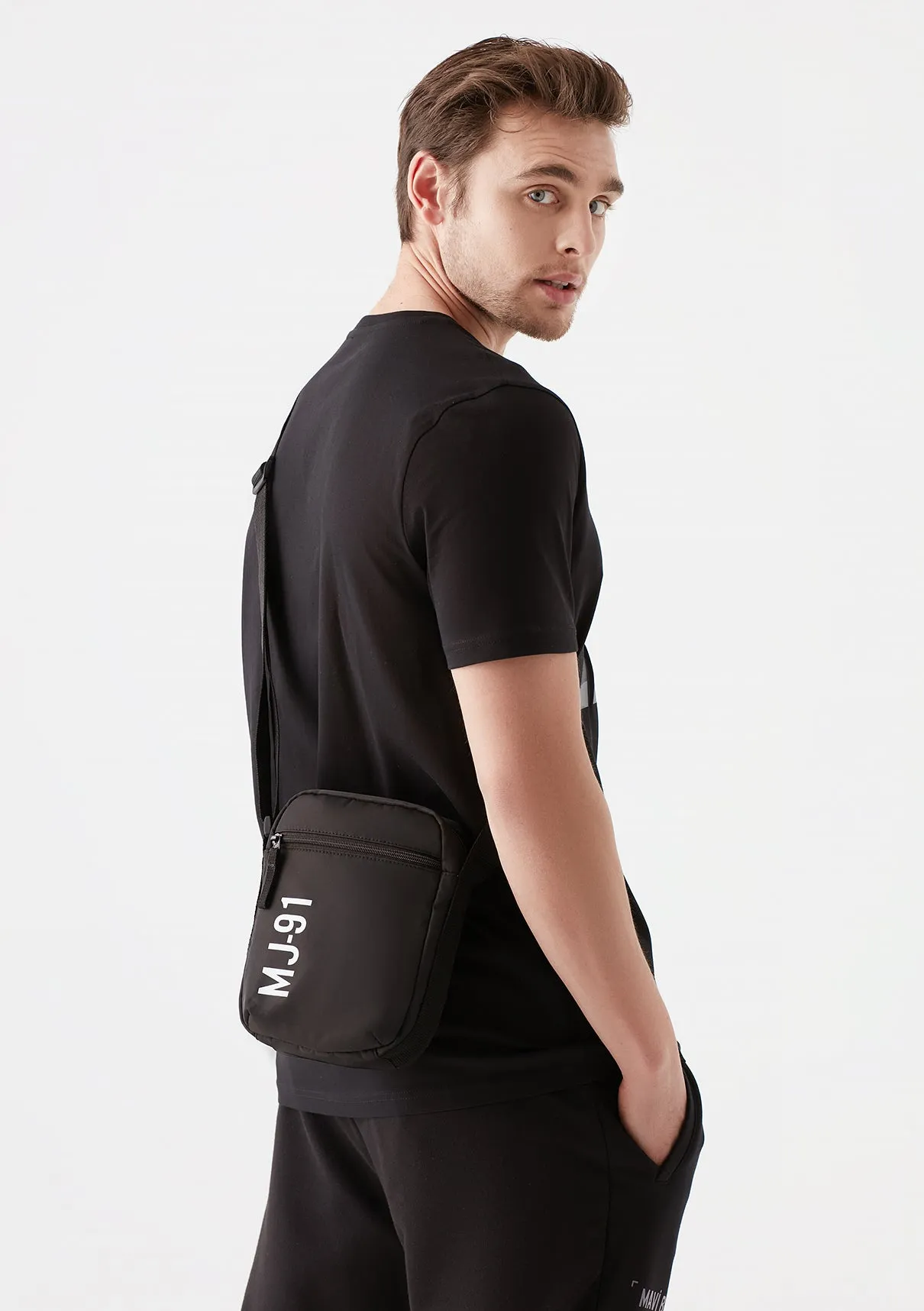 Black Messenger Bag