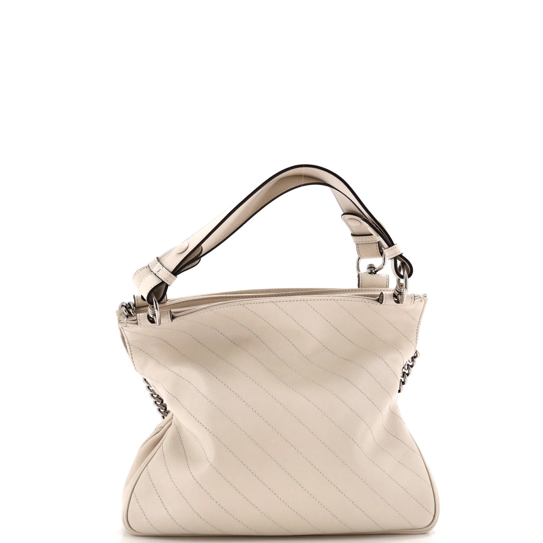 Blondie NM Tote Diagonal Quilted Leather Small