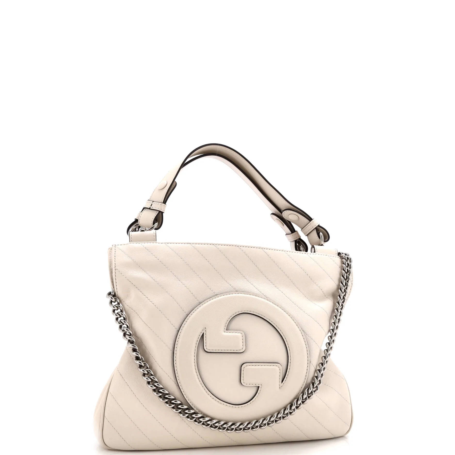 Blondie NM Tote Diagonal Quilted Leather Small