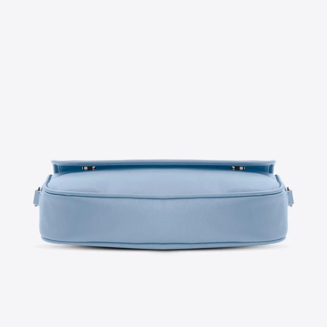 Blue Messenger Crossbody Chevron