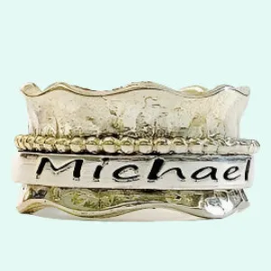 Bluenoemi Israeli Jewelry | Personalized Jewelry Spinner Ring · Inspiration Ring · Personalize the ring