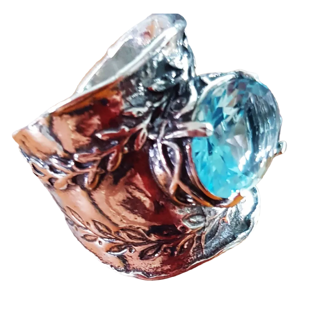 Bluenoemi ring for woman.