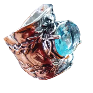 Bluenoemi ring for woman.